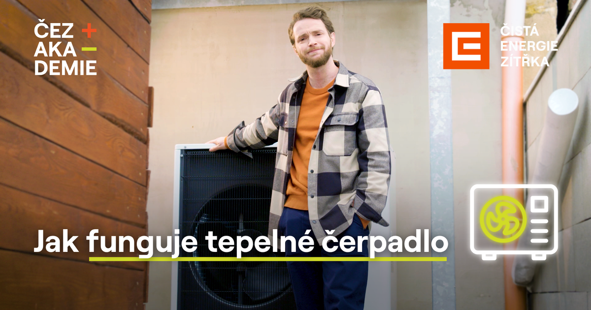 Jak funguje tepelné čerpadlo | ČEZ Akademie